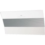 Hota de perete Best Plana White 80 cm, putere de absorbtie 770 mc/h, Sticla alba/Inox